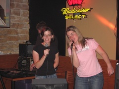 Kelli and Erynn Karaoke